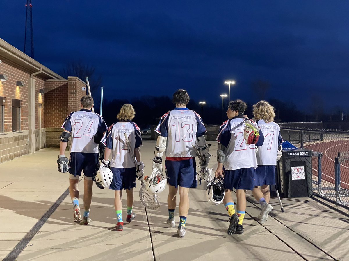 BraveLacrosse's tweet photo. The Brave move to 3-0, topping Monroe 19-16. 
Scorecard on the night,
Bohon: 6G, 3A
Howard: 5G, 2A
Holmes: 4G, 9A
Englehard: 3G
Hall: 1G, 2A
Monson: 1A https://t.co/Ftpwv6SEQM