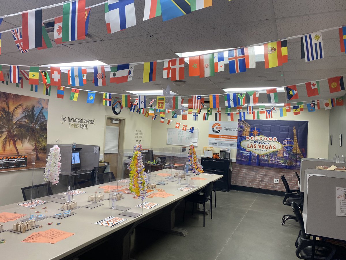 joeydel947's tweet photo. The Start of Celebrating our Amazing Associates!!! Thank you Lorraine and Krissy for a Beautiful set up ( Let’s head around the world) #NJMsuccessSharing @wilkie_cindy @BMatthews989 @HomeDepotCam @AngMFoster @lorrainegarbacc https://t.co/VFMCeTO64F