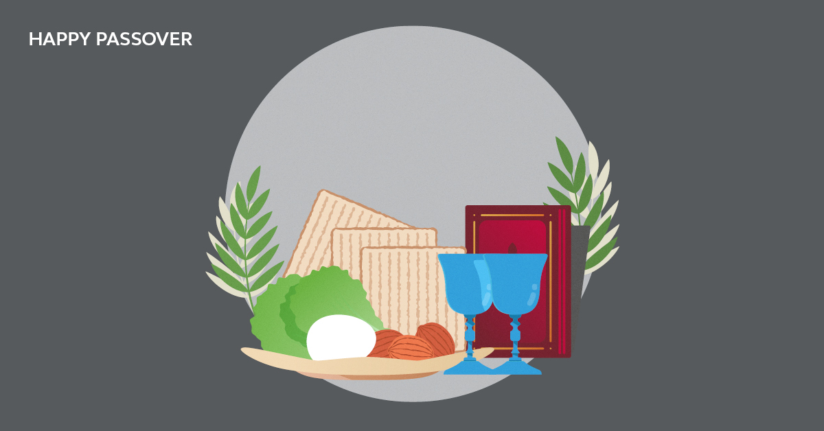 As you celebrate Passover... May you be blessed with peace, prosperity, good health and happiness. Happy Passover!