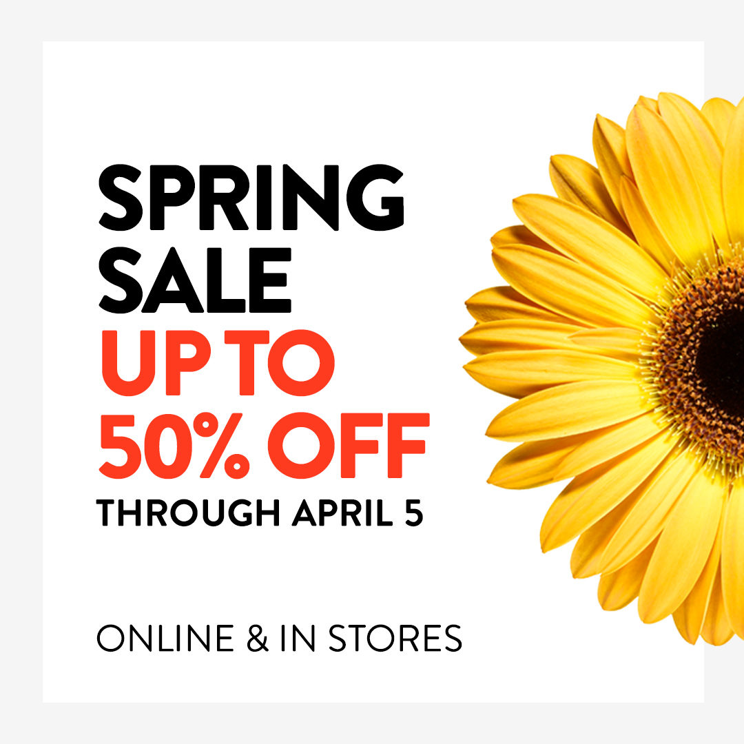 Our Spring Sale is on now! Get up to 50% off through April 5, but hurry—the best deals go fast! Shope Now: https://t.co/jmilqb4IV5 https://t.co/meM0ndeY1r