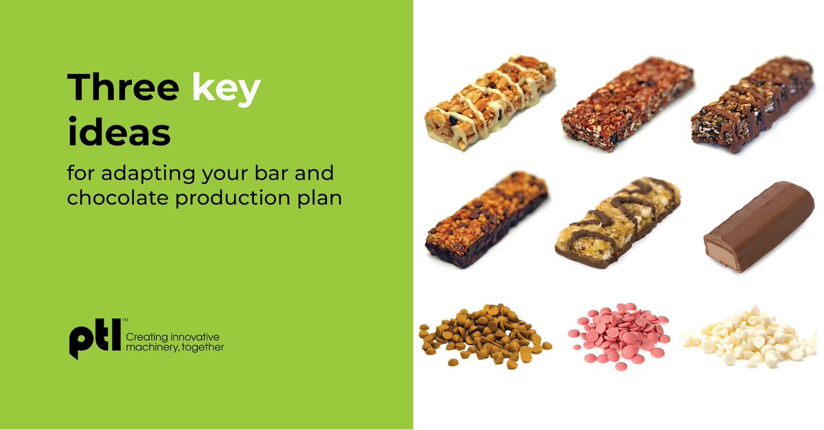 ptlmachinery's tweet photo. SKU proliferation is one of our industry’s biggest challenges and it continues to impact production everyday. So how do you respond and adapt as an engineering leader? Find out here: https://t.co/vaFwf2Y4rE

#PTLMachinery #barmanufacturing #chocolate https://t.co/QplqDVXuXP