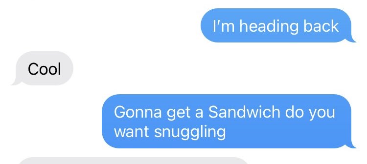 TGIF. 🤦‍♀️Thanks to my top colleagues for getting me through the week.  Disclaimer: was actually asking if they wanted *anything*
