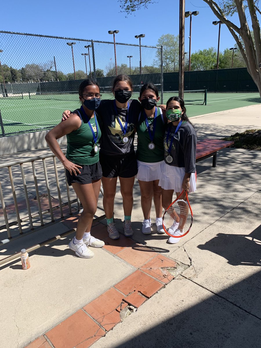 Mc_Cowboys's tweet photo. Congratulations to the McCollum Cowboy JV tennis team as they had many successes today !!! Tomorrow the McCollum Cowboy varsity tennis team will compete at the same Memorial Spring Tennis classic. https://t.co/RgZdLQYloQ