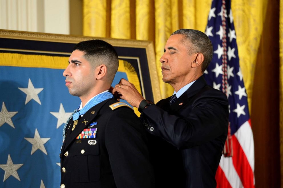 A real hero! My brother @FlorentGroberg #nationalmedalofhonorday