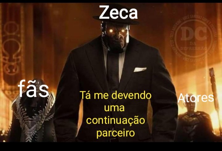 xPedroGarcia's tweet photo. Warner: vamos focar em novos projetos
Zacks e os caras:
#RestoreTheSnyderVerse https://t.co/blI71TIrRI