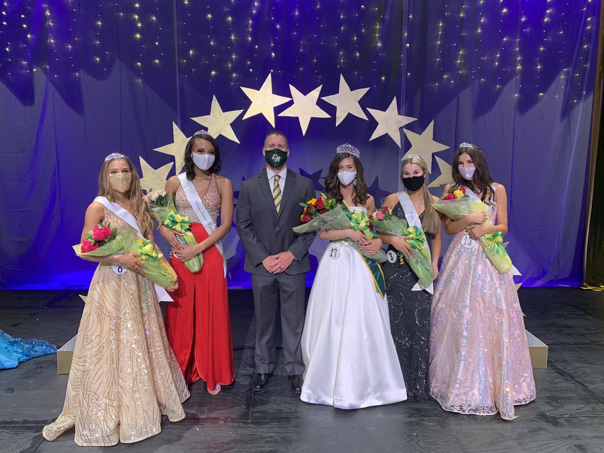 CRHS Pageant 2021. Congratulations to all the finalists! We are so proud of all the contestants! 👑 💐 🌟 #BeTheWhy @WilsondCRONE