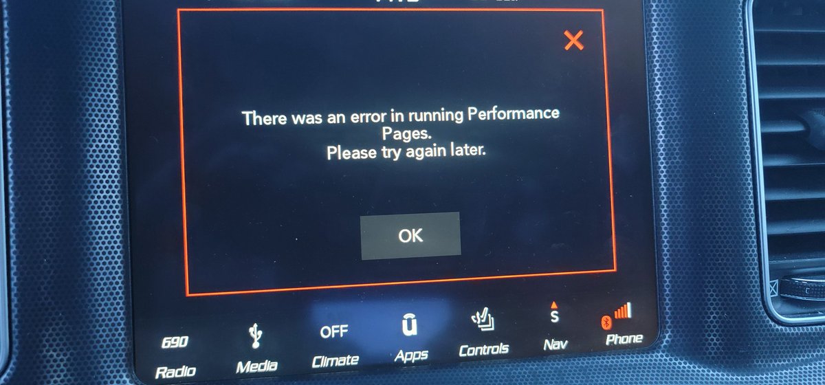 . <a href="/Dodge/">Dodge</a> , not sure why, but the performance pages are not loading. Car runs fine, but this has stopped working