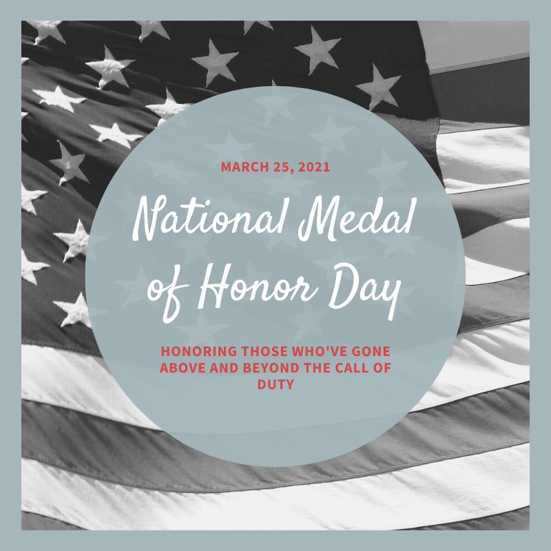 FOFHColumbiaSC's tweet photo. Today is National Medal of Honor Day.

We would like to honor the service members who displayed courage in combat, dedication to our country, and undeniable valor during wartime. 

3,500+ medals of honor have been awarded to military personnel. 

#NationalMedalofHonorDay #FOFH https://t.co/fPE06QWCiy