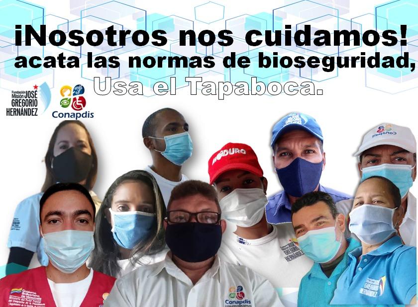 #LaCovidNoEsCoba 
#25Marzo 
Desde @MisionDrJGH y <a href="/Conapdis/">Conapdisvenezuelaoficial</a>  nos sumamos a la batalla del gobierno bolivariano💊💉🌐: por el control y prevención del virus y las variantes brasileñas de la covid_19. Es un gran reto social 😷
! Sabemos cómo hacerlo por favor Cuidémonos Más!