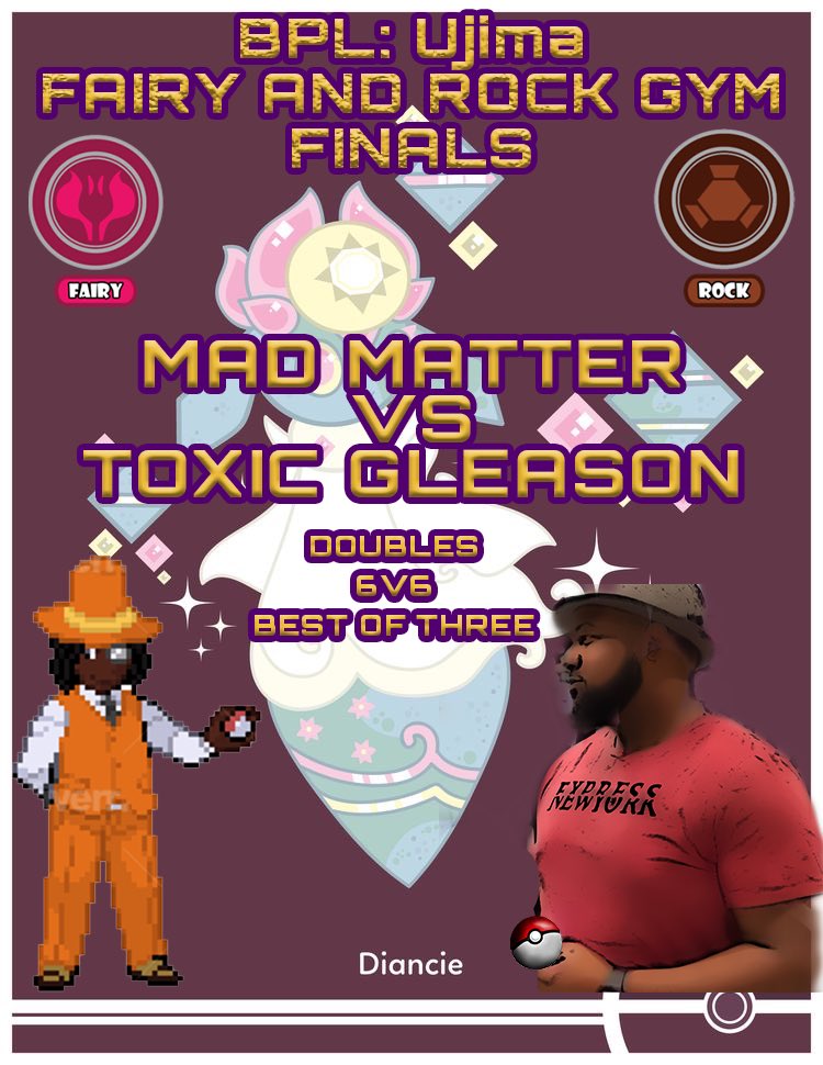 BPLUjima's tweet image. Come check out the finals of our rock/fairy badge tournament! 
facebook.com/BPLUjima/video…
#PokemonDay #pokemonpresents #pokemonswordshield #vgc #6v6 #doubles