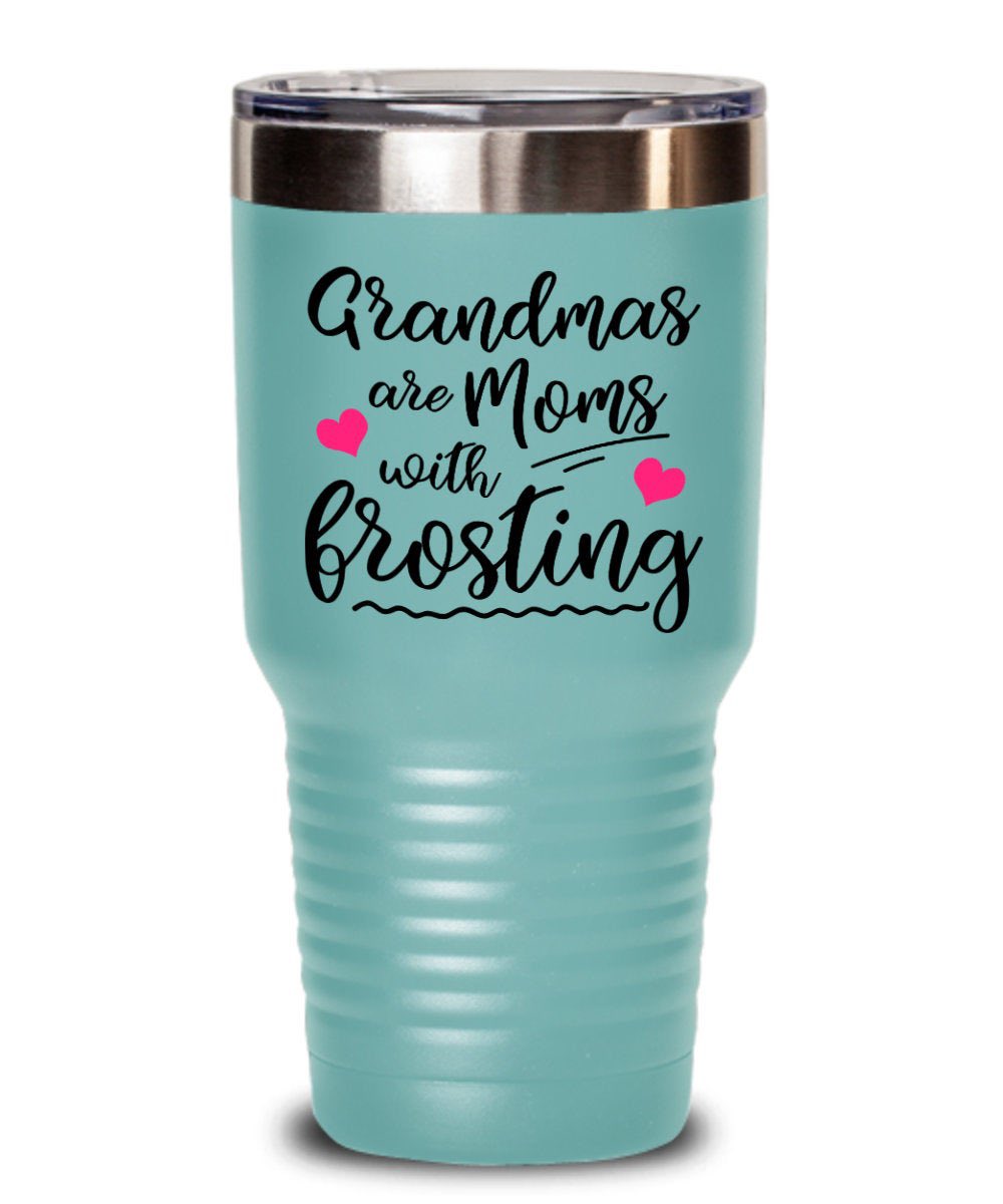 Show Grandma the love for Mother’s Day! Comes in several colors to compliment a variety of kitchen styles 😉  #etsy #mothersday #grandmacoffeemug #mothersdaytumbler #grandmatumbler #rightamountofhappy etsy.me/3w8ZSTl