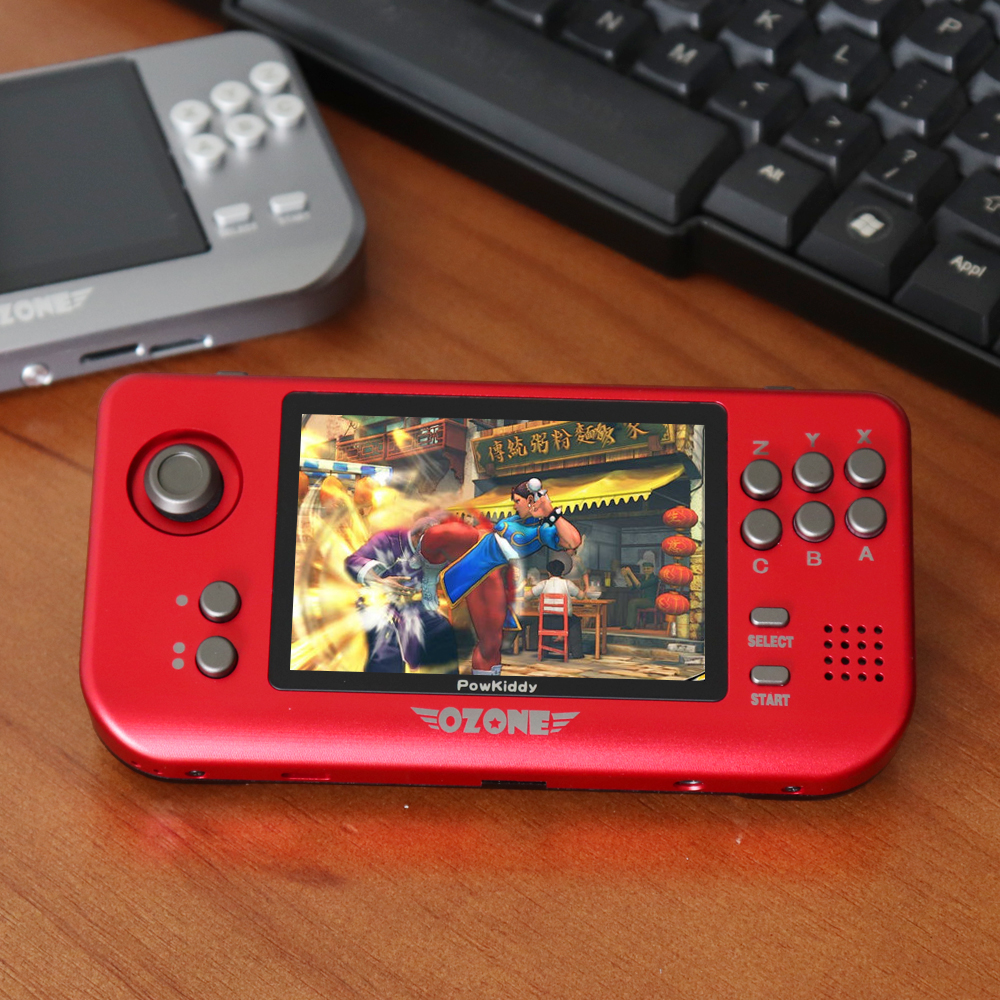 rkconsole2020's tweet photo. This Ozone game console is designed for fighting games. Is it an NGPC knockoff? Do you like the retro-looking?

#retrogamer #videogames #fightinggames #neogeopocketcolor #ozone #retrogames #arcade https://t.co/wFczfFDvjw