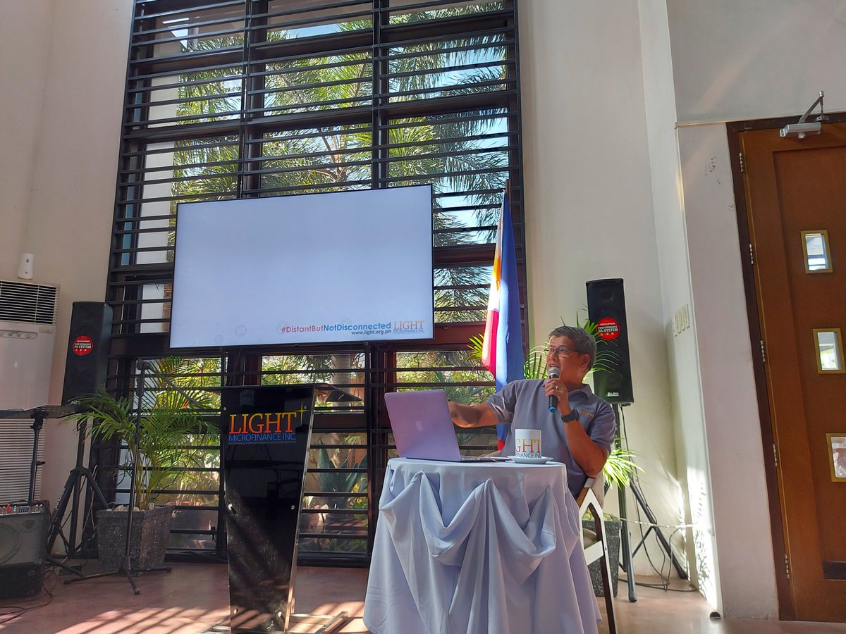 LIGHT_MFI's tweet image. ATM: Friday&apos;s Upskilling Reskilling Session with LIGHT President, Noel Alipio.

#UpskillingReskilling #LearnwithLIGHT