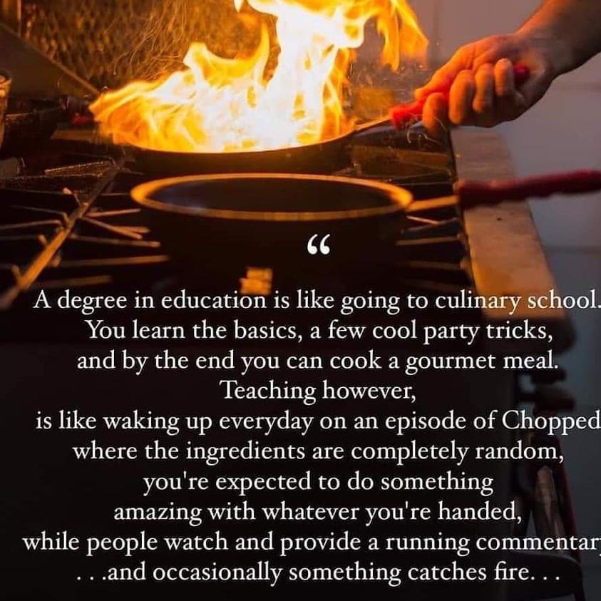MicheleAtOLSD's tweet photo. So true of teaching and admin! https://t.co/aabmuJCR9M