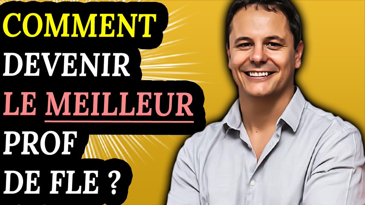 EnseignerF's tweet image. Comment @FavecPierre  (Pierre Babon) a-t-il réussi à devenir le meilleur prof de FLE de YouTube / Internet ? 

👉youtu.be/4nkNHhdeaKk