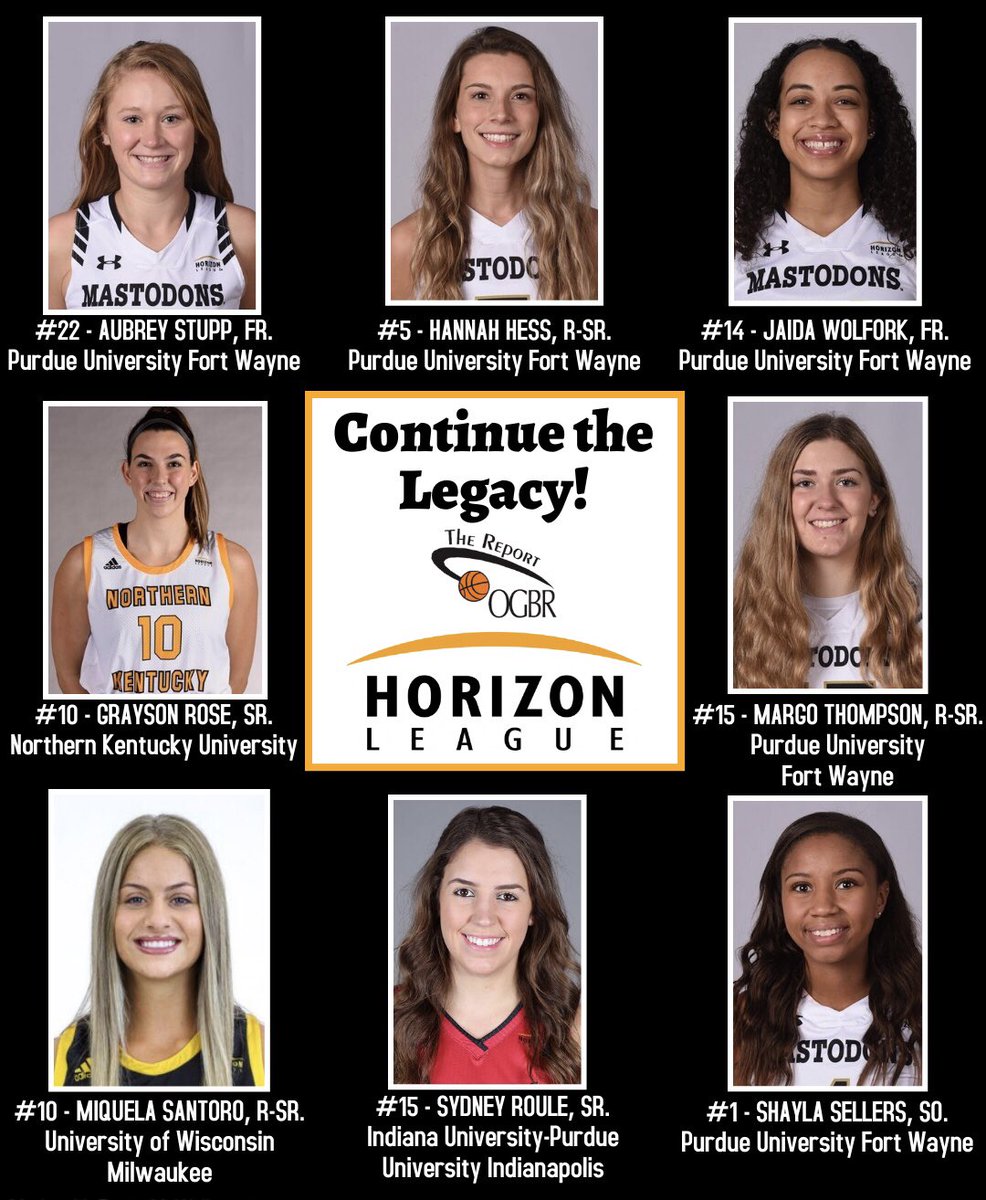 Hoop_Recruit_'s tweet photo. In today’s “Continue the Legacy” we are highlighting 21 ladies that represent Ohio in the Horizon League! 

👏👏👏 We’re extremely proud of you ladies! Keep representing Ohio well! https://t.co/JQnKOgw7CT