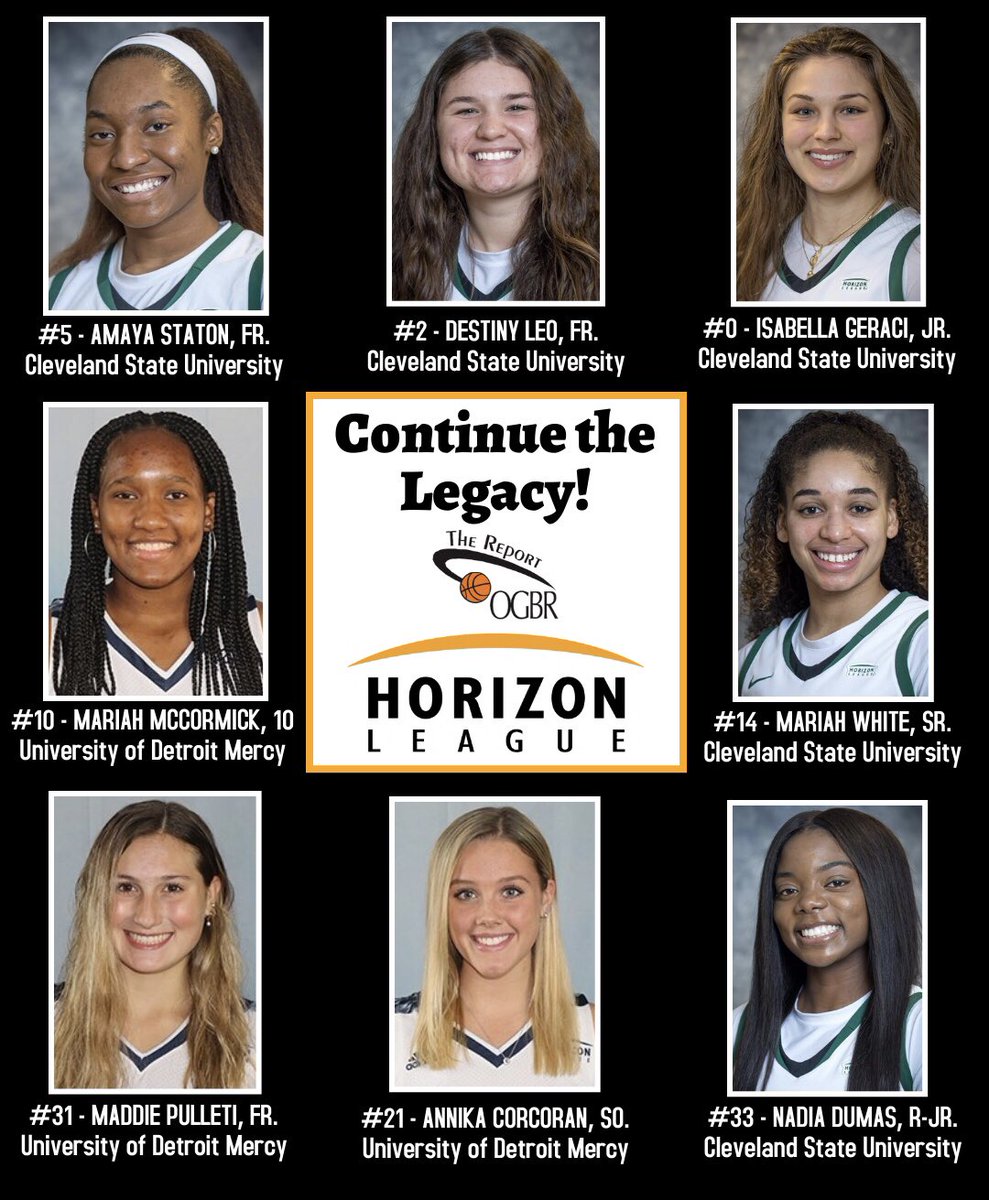 Hoop_Recruit_'s tweet photo. In today’s “Continue the Legacy” we are highlighting 21 ladies that represent Ohio in the Horizon League! 

👏👏👏 We’re extremely proud of you ladies! Keep representing Ohio well! https://t.co/JQnKOgw7CT