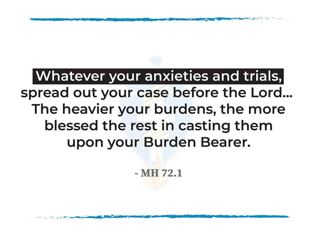 SWATMinistries1's tweet photo. My friends, you will never get tired of all the burdens if you surrender them immediately to God. Attempting to carry it by your efforts is a mistake. However, if you cast it to God, you made the best choice.
#SWATMinistries
#Burdens
#BurdenBearer https://t.co/oqxKaTbNG2