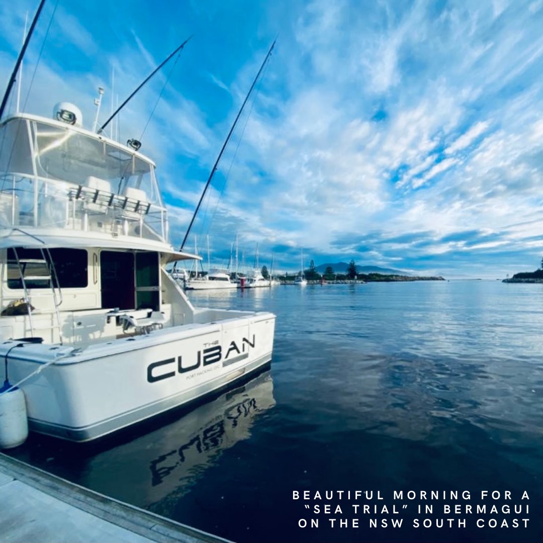 OnboardEng's tweet photo. Onboard Engineering out and about in picturesque Bermagui on the NSW South Coast #visitnsw #bermagui #southcoast #thecuban #onboardengineering #porthacking #nsw #seeaustralia #ocean #seascape #seashore #sealovers #seaview #sealife #southcoastnsw #seaside #sealover #autumn #marine https://t.co/IzImOSnKhe
