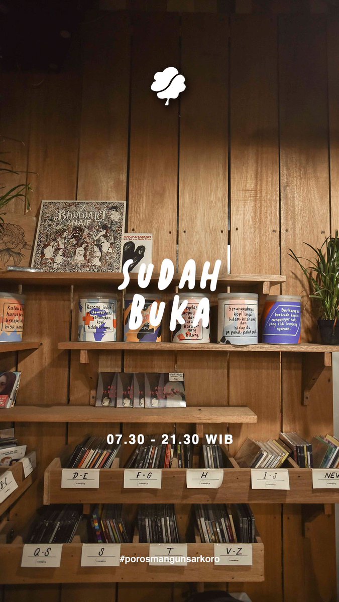 Jadwal buka kami yang baru.