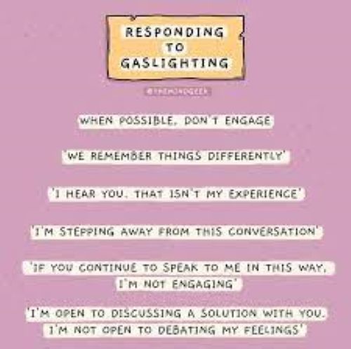 There seems to be quite of bit of GASLIGHTING happening at the moment. Its important that we 1) understand what it is and 2) know how to deal with it. Have a good weekend xxx
#gaslighting
#friday #fridaymood #Fridayvibes #motivationalquotes #inspirationalquotes #fridaymotivation