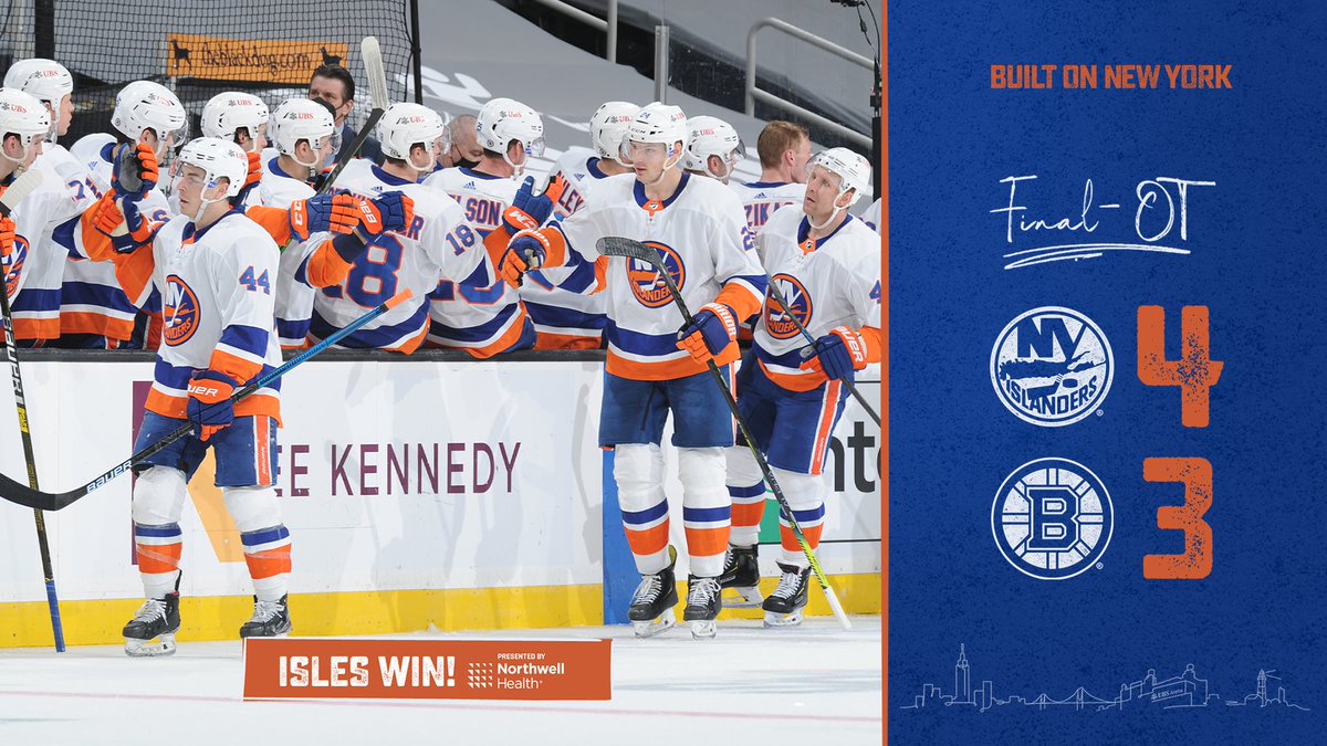 NYIslanders's tweet photo. ADD IT TO THE WIN COLUMN! https://t.co/NlKs1FgPyD