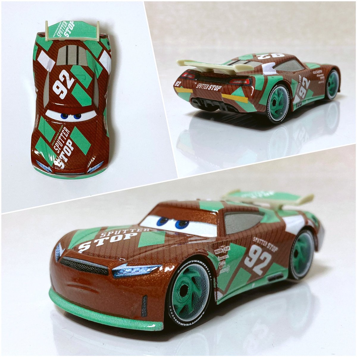 久しぶりにマテルの『カーズ』シリーズ😊今回げっとしたのは”3”で登場