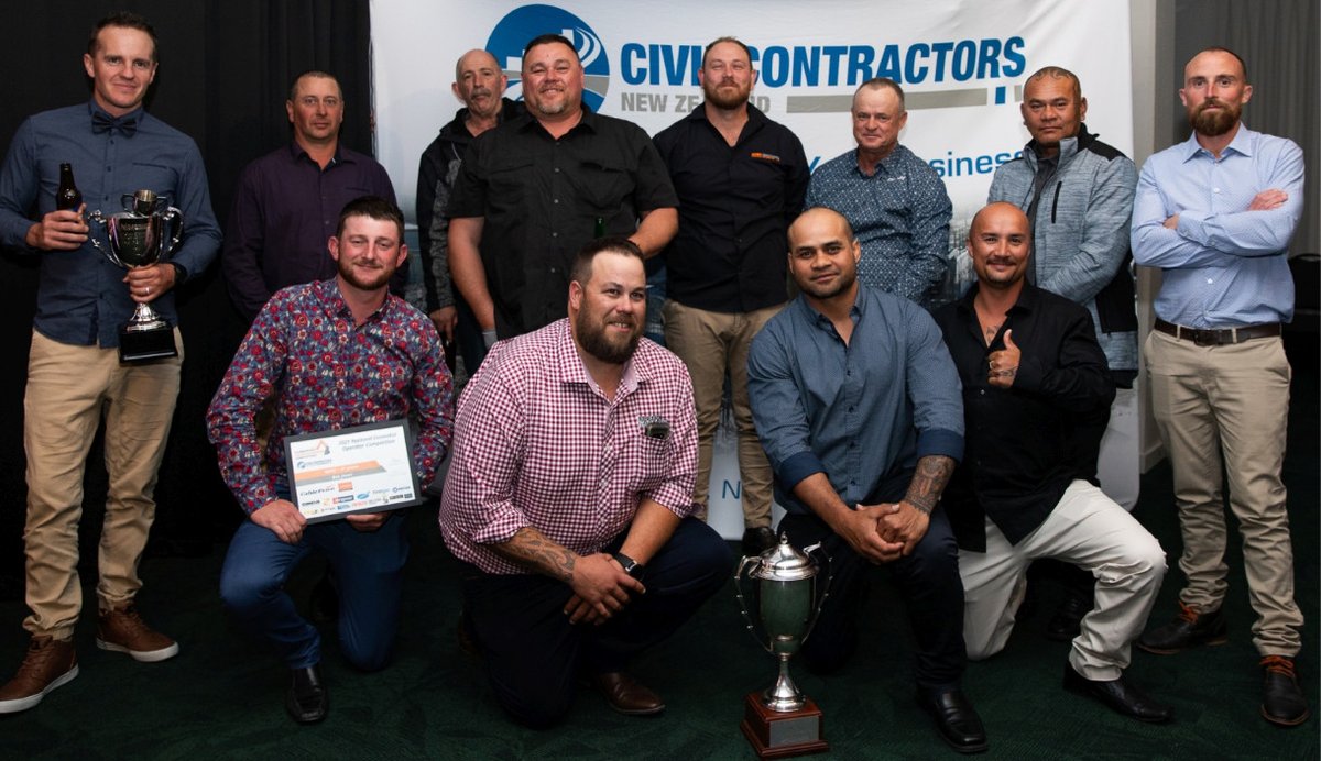 Congrats to all of the finalists at this year's National Excavator Operator Competition and overall champion Troy Calteaux - a great effort by all 👏🏼

civilcontractors.co.nz/Champion-opera…