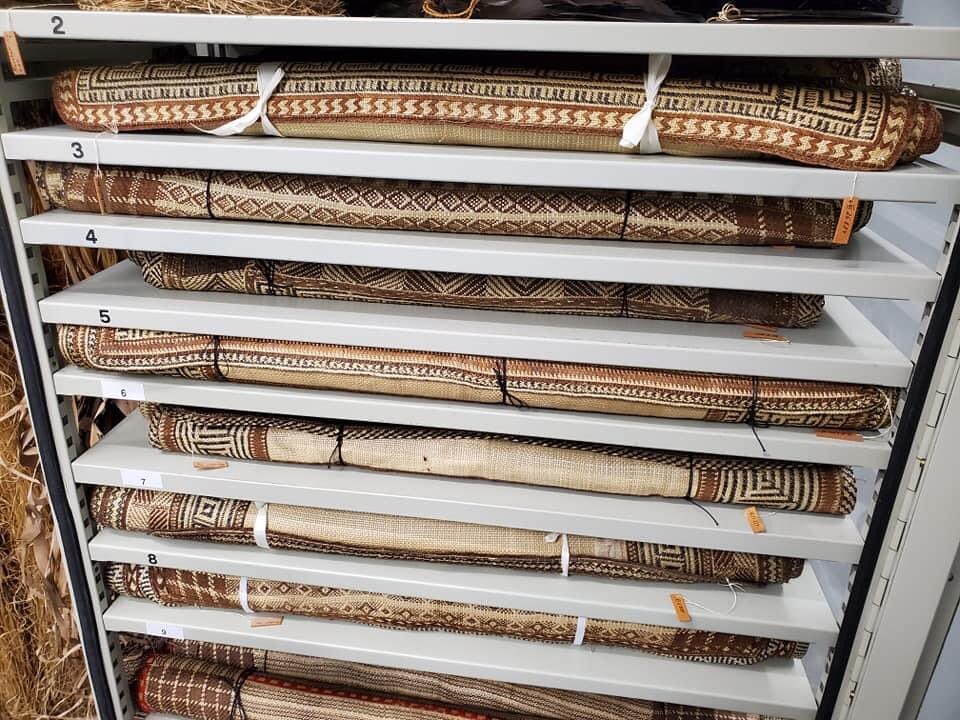 baddie_chukks's tweet photo. Marshallese ingenuity and creativity will never cease to amaze me! Marshallese weavers are top tier 💯

*pictures were taken by my Aunt Meitaka who is in Berlin, these handicrafts are in a Museum and they are from the 1800-1900s https://t.co/MKzuMRSVsk