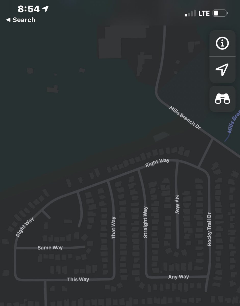 lmao imagine trying to give directions with these street names 😂😭