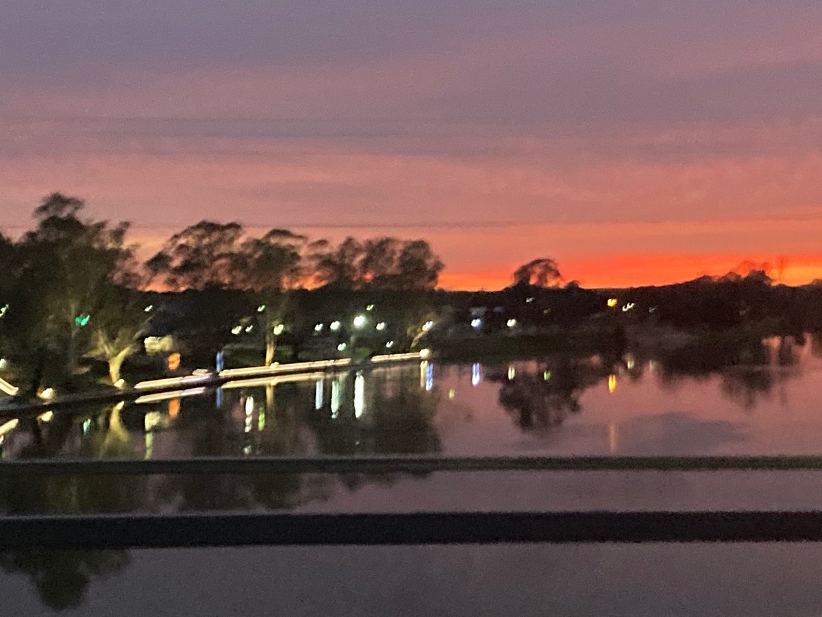 Love the Riverland sunrises this time of year.