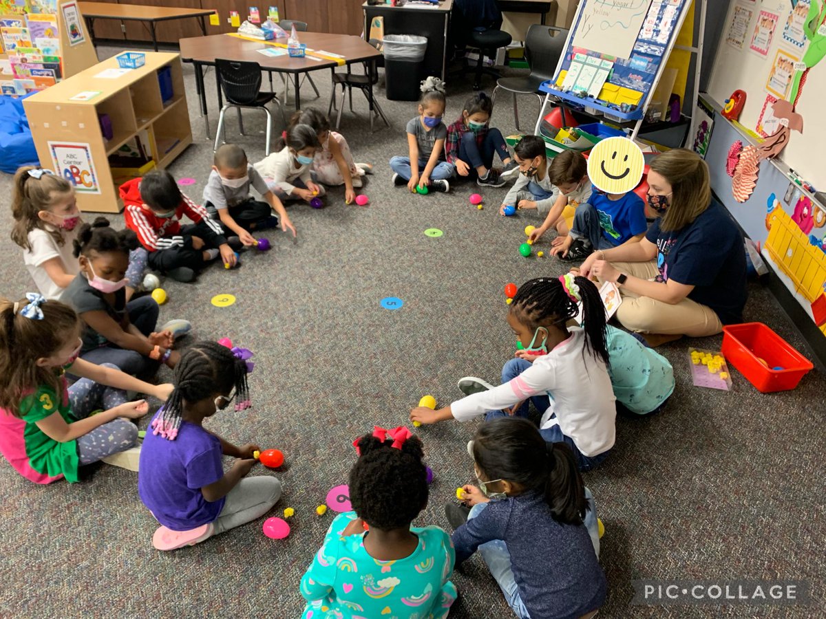 ecaslen's tweet photo. Pre-K learners practicing positional words w/ help of a baby chick &amp; a colorful egg. Based on the positional word given, students then moved the chick to it’s new location. The chick is “beside” the egg.  Pre-K learners are doing egg-ceptional learning at WES. #TISDLittleLearners https://t.co/wqrTj1VIcH