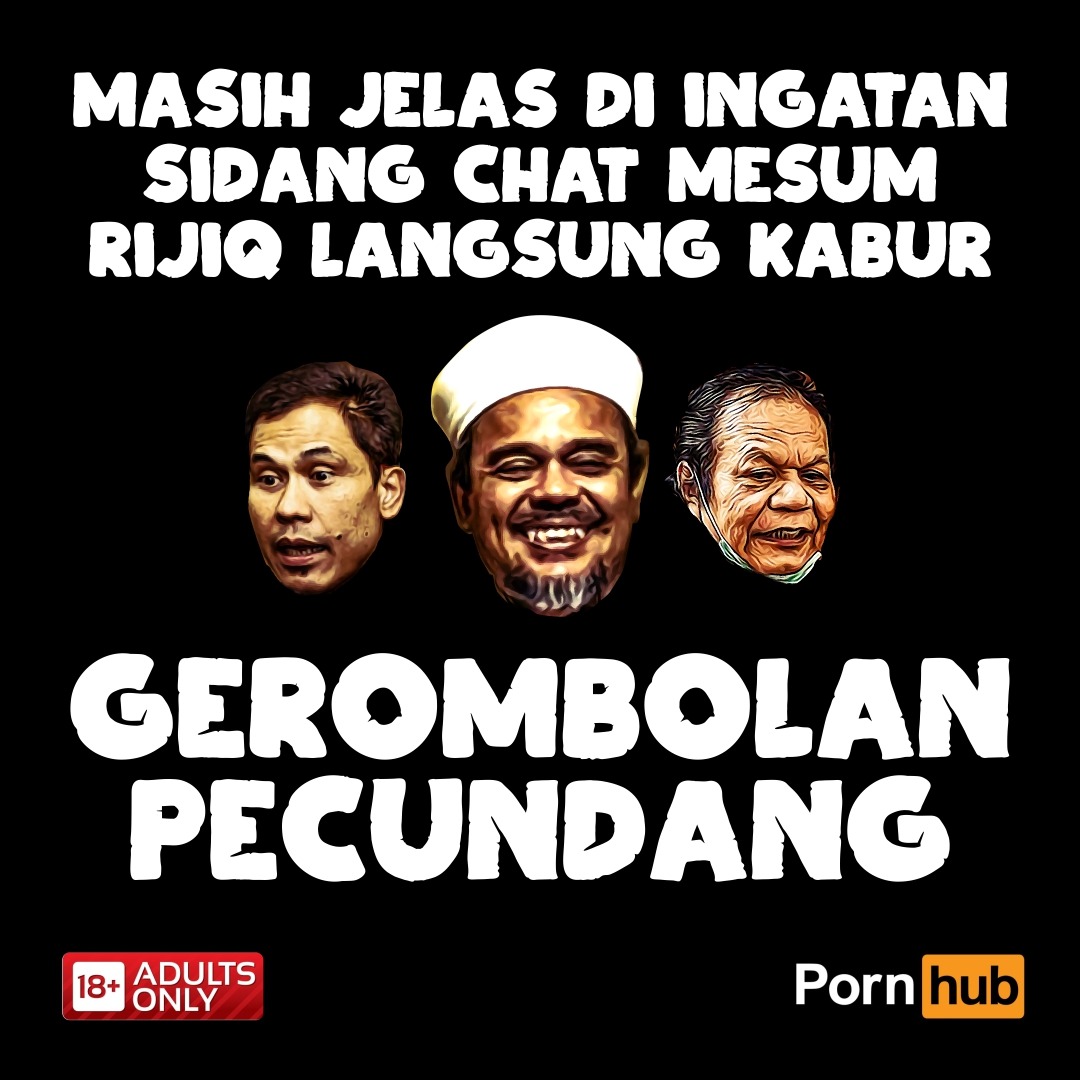 Sompil8's tweet photo. Sidang chat mesum harus di gelar dan Hukum Berat Rijiq https://t.co/B73VjfkTsh