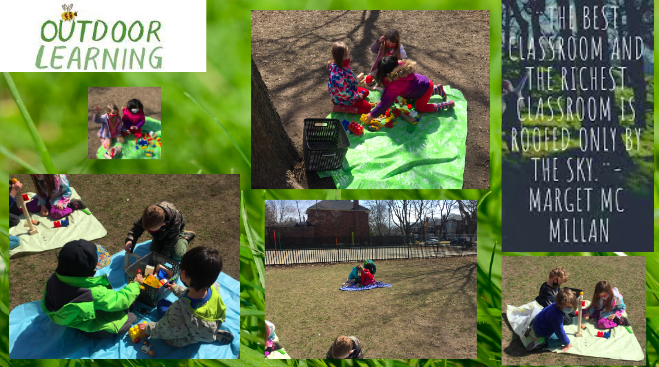 A wonderful sunny day to take our exploration period outside ☀️ "The best classroom and the richest classroom is roofed only by the sky" Marget McMillan <a href="/RolphRoadSchool/">Rolph Road School 🎓</a> <a href="/EarlyYearsTDSB/">TDSB Early Years</a>