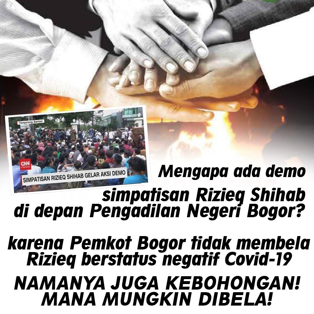 Sompil8's tweet photo. Bohong gak mungkin di bela
Hukum Berat Rijiq https://t.co/KHMynTphmz