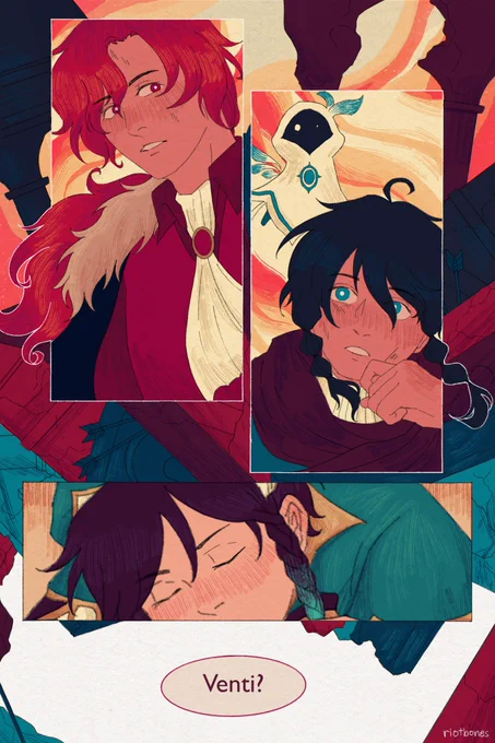 the red-haired knight from a thousand years ago [2/2] #GenshinImpact #原神 