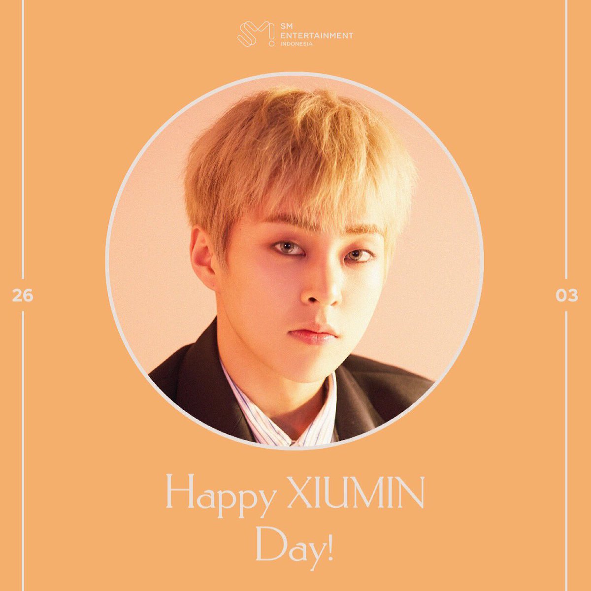 SMTOWN_Idn's tweet photo. Selamat ulang tahun, XIUMIN 🧡

Happy birthday, XIUMIN 🧡

#HappyXIUMINDay
#XIUMIN #EXO @weareoneEXO https://t.co/iUTNhrBmKM
