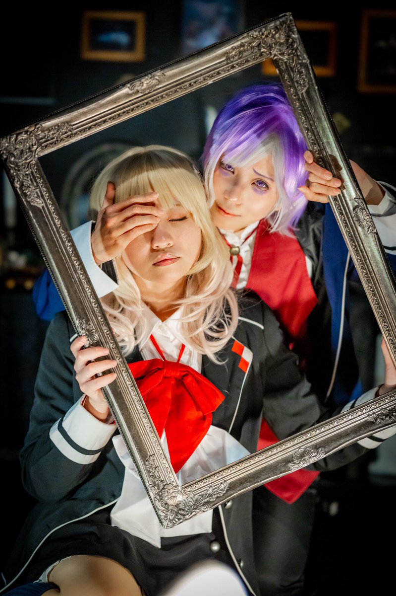 Nonezumin_min5's tweet photo. DIABOLIKLOVERS / ﾃﾞｨｱﾗﾊﾞ
            cosplay ｺｽﾌﾟﾚ

  🦇逆巻   カナト🦇 

          🌸小森    ユイ🌸てゃんちゃん 

      "もっと  もっと…
             壊れていってくださいね…"

📸もーりーさん https://t.co/CGGpYAGDIM