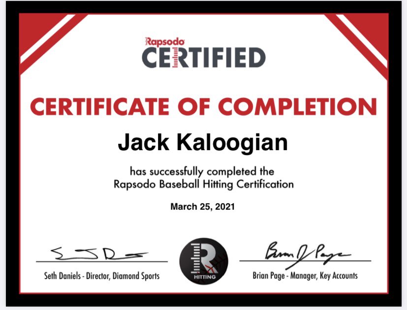 Gaining knowledge <a href="/rapsodo/">Rapsodo Baseball</a>