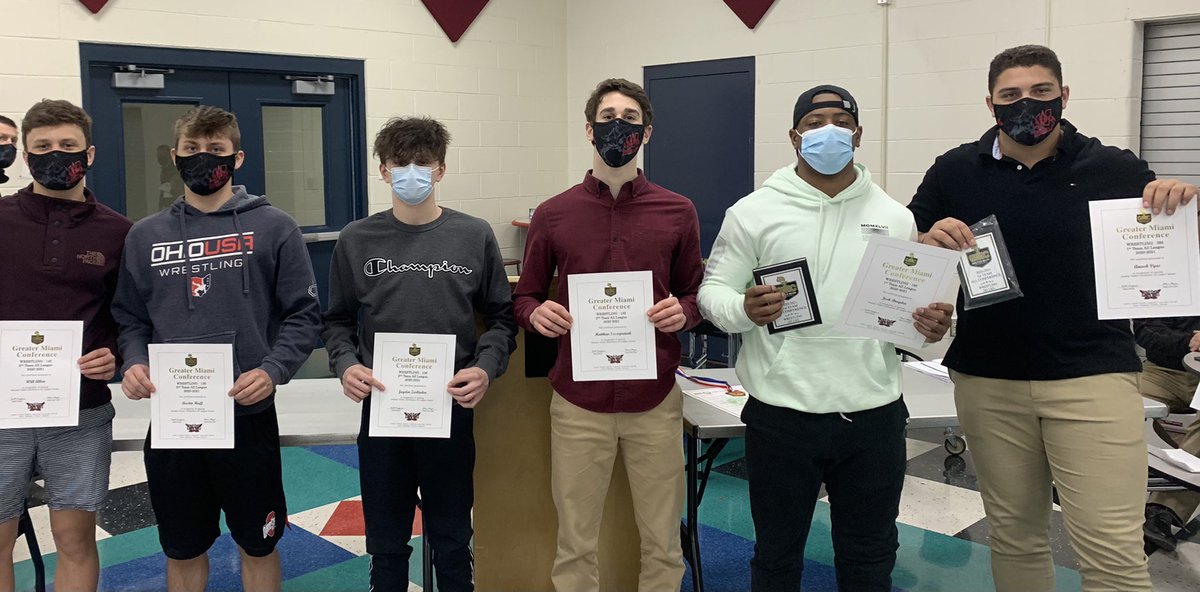 2020-2021 All-GMC

1st Team:
Josh Brogden (195lbs)
Aneesh Vyas (285lbs)

2nd Team:
Jayden Zurlinden (106lbs)
Austin Huff (126lbs)
Matthew Szczepaniak (132lbs)
Will Allen (145lbs)
