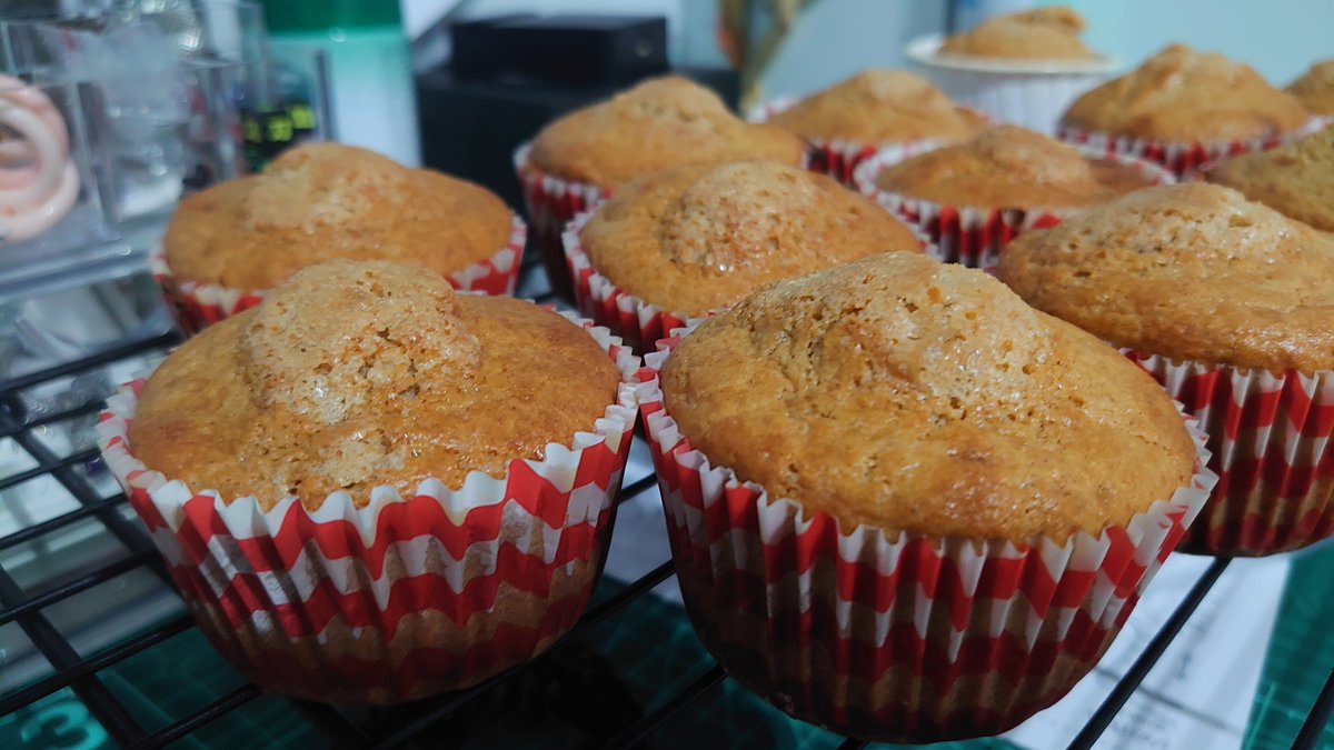 Mis magdalenas de avena para desayunar sano