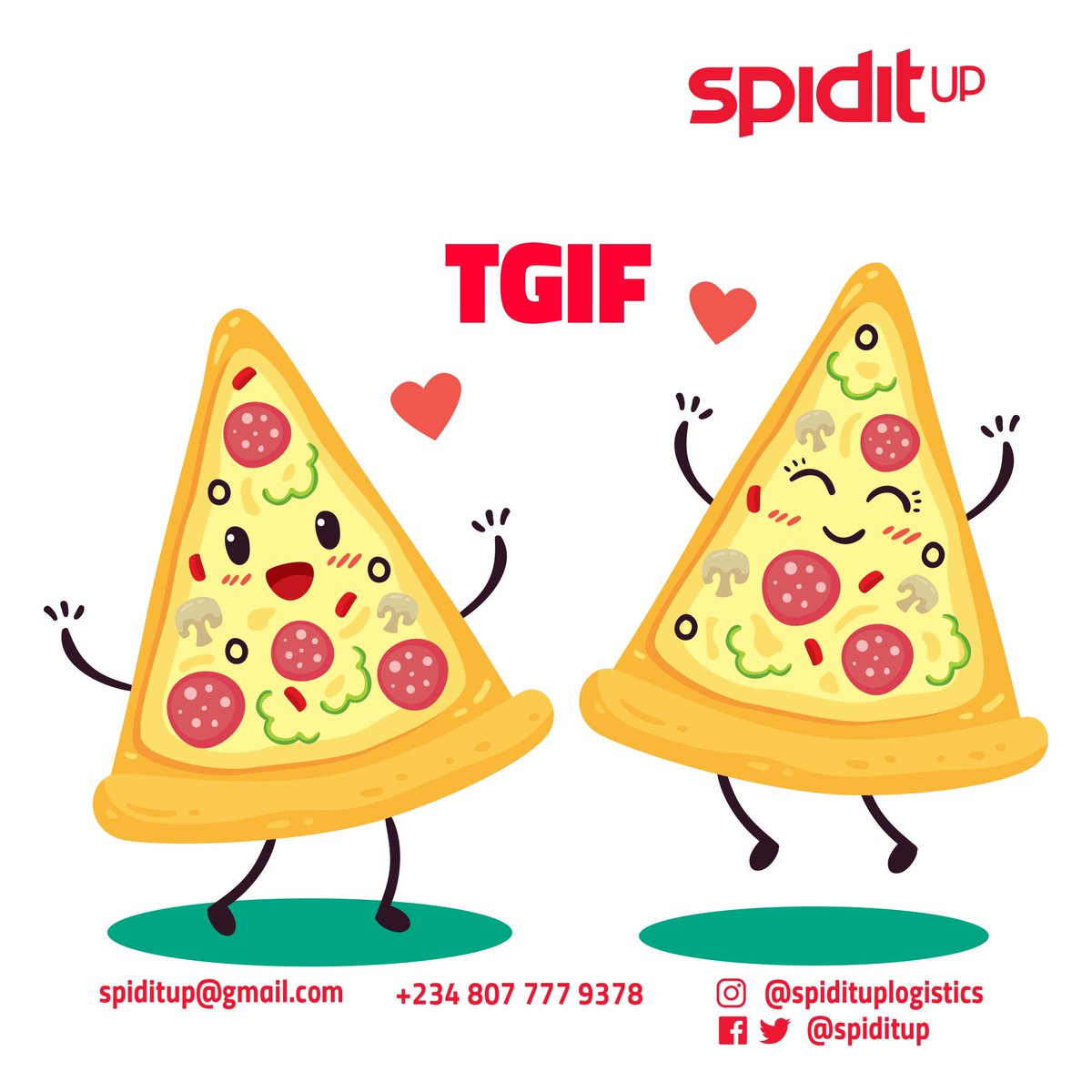 spiditup's tweet photo. Friday saves from breaking down. Thank God it’s Friday.

Expert food delivery service. 

#spiditup #fooddelivery #fooddeliveryservice #abuja #abujabusiness #abujafoodie #abujafood #abujafooddelivery #abujafooddeliveryservice #AbujaTwitterCommunity https://t.co/97GdZuOSjH