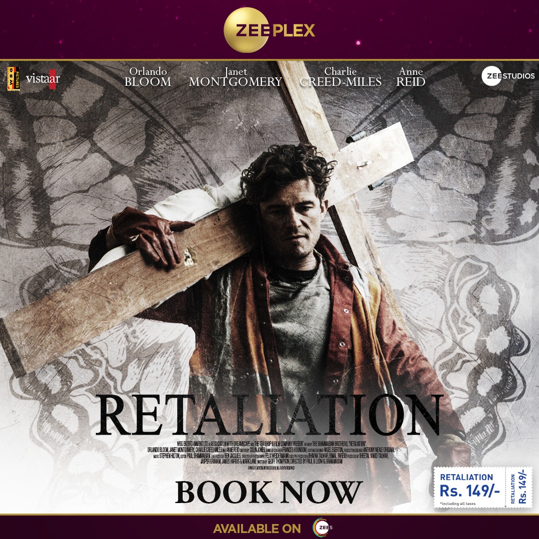 CinemaRareIN's tweet photo. #Retaliation (2021) by @PaulShammasian &amp; @shammasian, feat. #OrlandoBloom @jayrmonty and @AnneReidActress, now available on @ZeeplexOfficial for ₹ 149. 

@Vibzz80 @ZeeStudiosInt #GeoffThompson #VistaarEntertainment #WSGEntertainment https://t.co/H9TbafrbaV