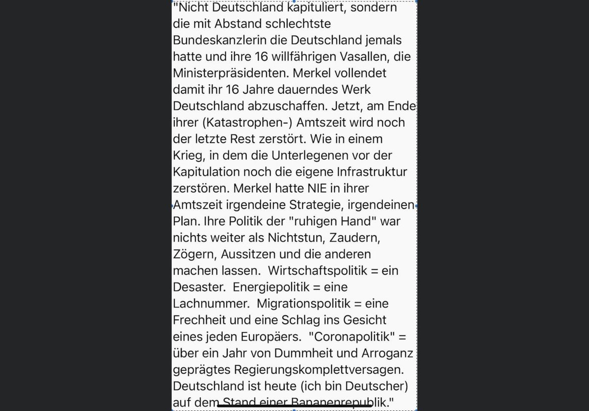 SteinbachErika's tweet photo. Diese Leserzuschrift in der NZZ trifft den Nagel auf den Kopf! https://t.co/1RThZgPaAm