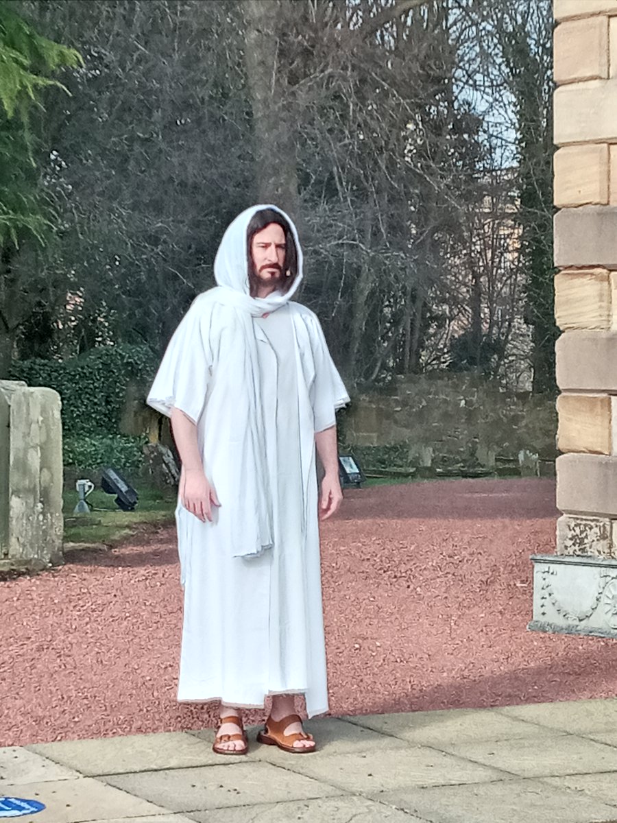 PlayLanarkshire's tweet photo. He is risen indeed! Happy #Easter2021 If you missed our short film of the Passion WITH ARMS WIDE OPEN it is still available here https://t.co/l8g3APCsWr #easterworship @churchscotland https://t.co/4o6a4ntpGH