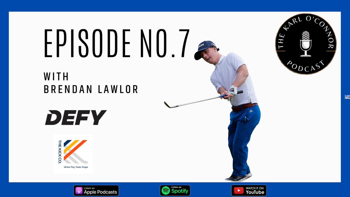 TheKOCPodcast's tweet photo. On episode 7 we have the Louth Village native Brendan Lawlor, Brendan was born with Ellis-van Creveld syndrome which is simply defined as having shorter limbs despite that Brendan has become  a professional golfer, a true inspiration and a gent, Enjoy  @BrendanLawlor97 https://t.co/VLhwinhqD9