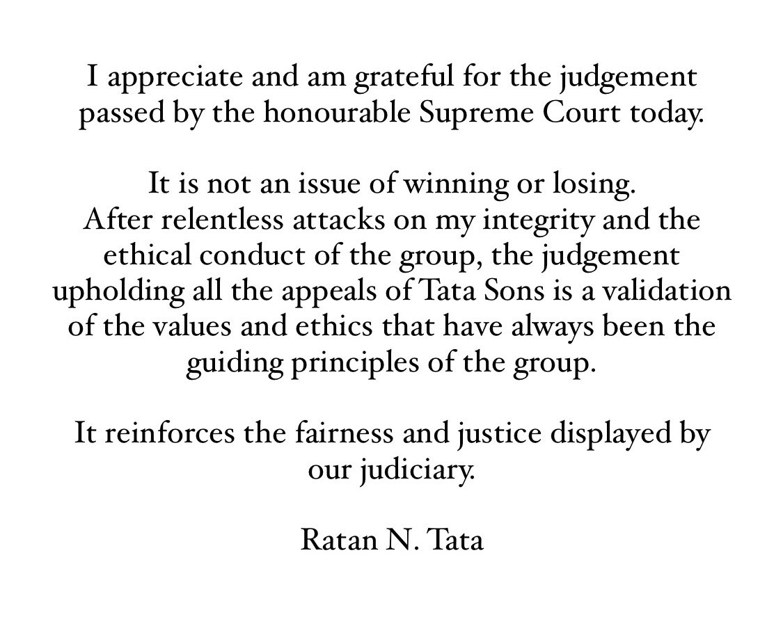 Ratan N Tata Rntata00 Twitter