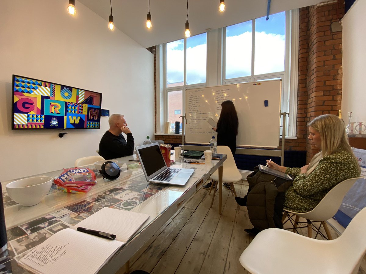richtwood's tweet photo. Fiiiiiiiiinally... a day back in the @sixandflow office yesterday.

Quarterly planning 🔥

Can’t wait for the team to have the option to join us too. https://t.co/zLaeSKSUJf