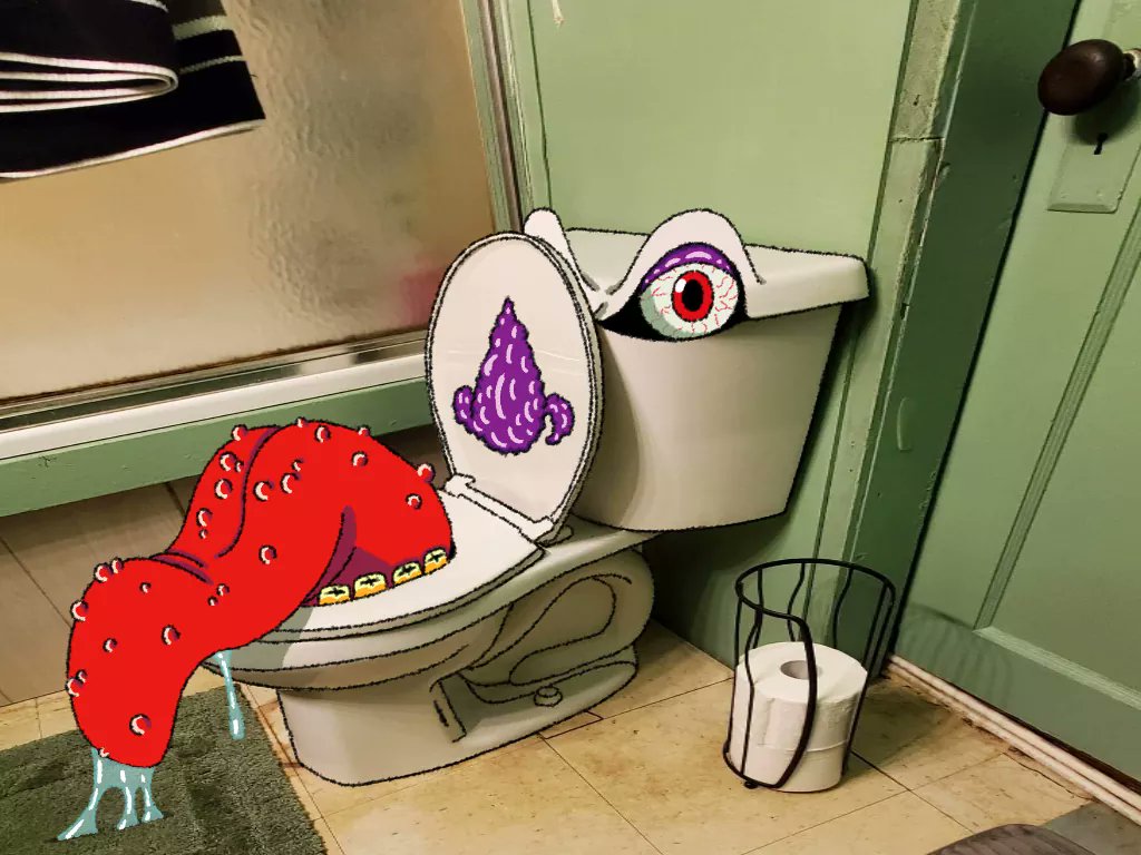 evariag12's tweet photo. This is what I'm afraid of now. Silly isn't it?
#Ghostbusters #fearsomeflush #ghostbustersfan https://t.co/7gzTIBW3Vi