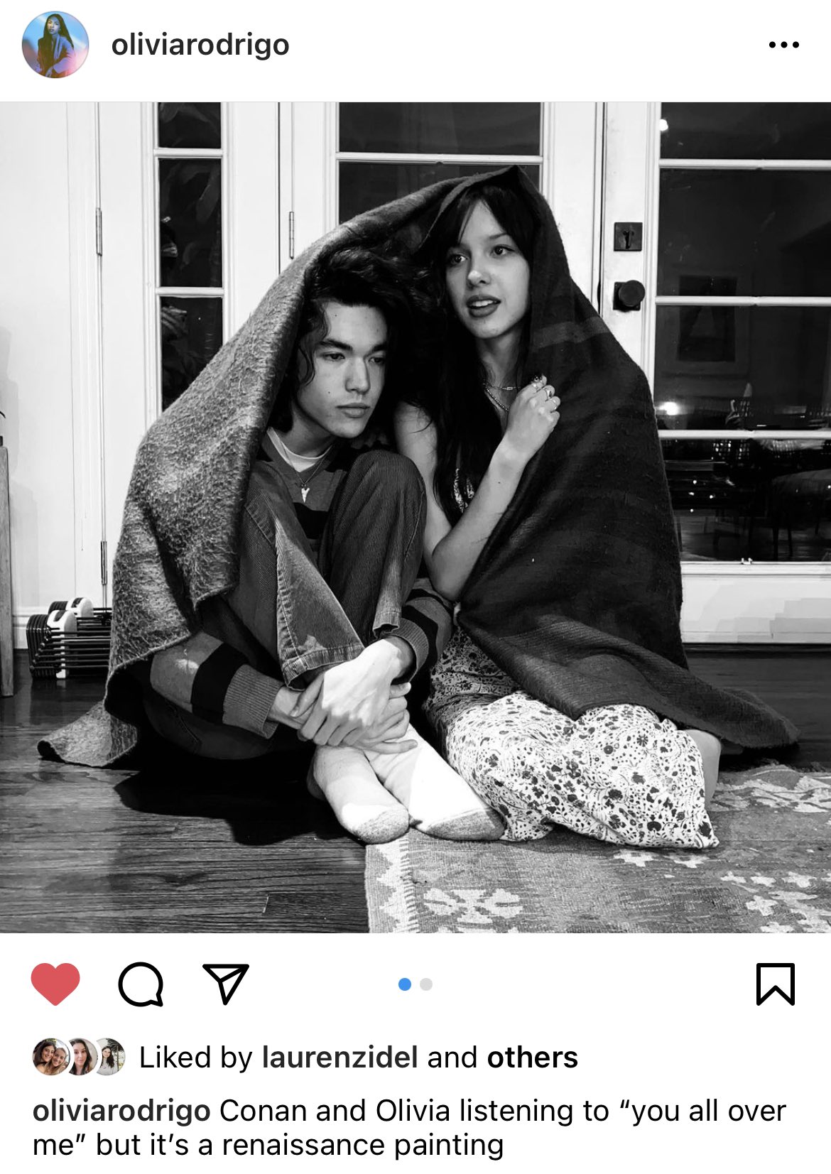 Taylor Swift News Ig Taylor Swift S Children Conangray And Olivia Rodrigo Listening To Youalloverme Together Via Instagram T Co F0nrsmrcmz Twitter